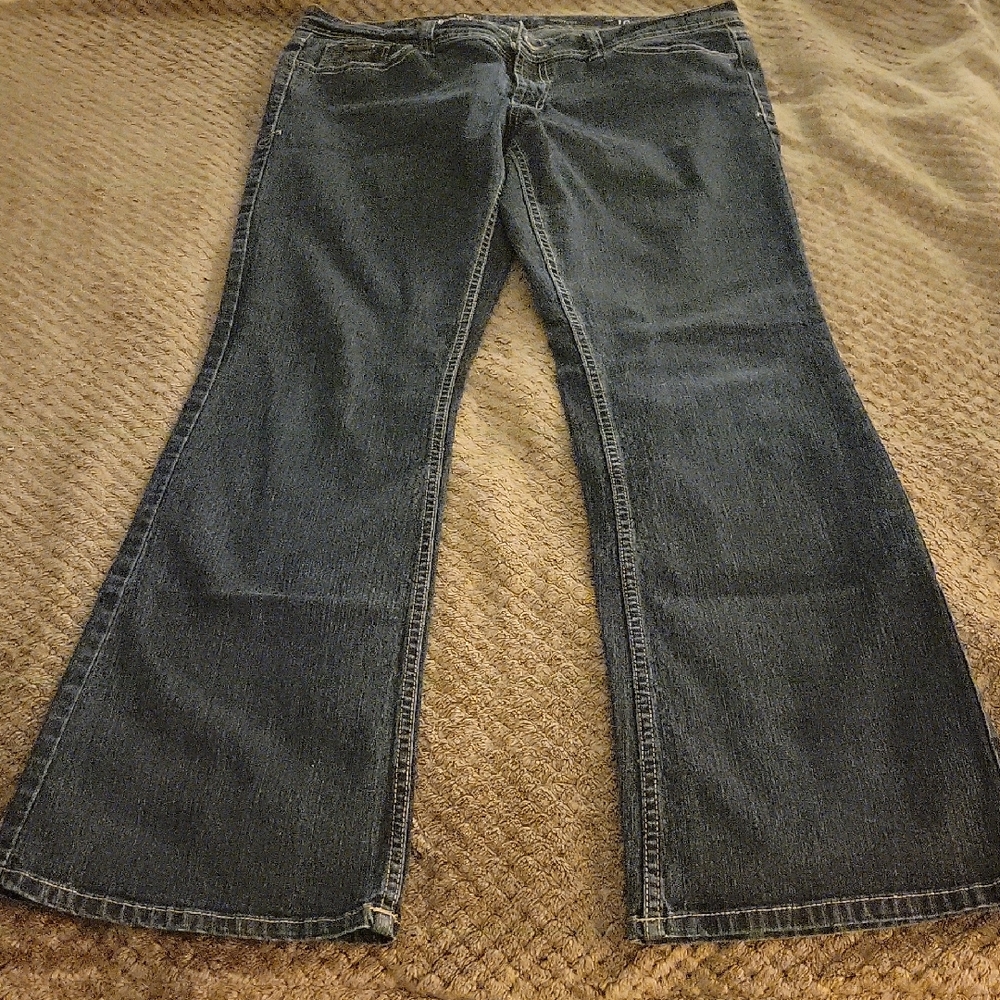 Jordache Women's Dark Blue Boot Cut Jeans